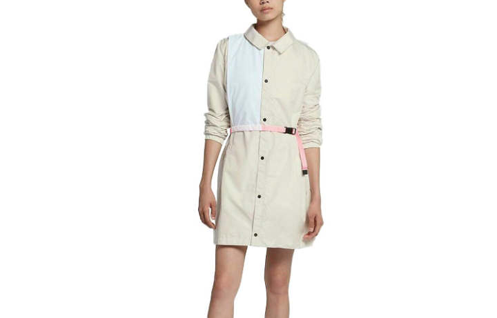 Nike Nike Long Sleeved Dress Women's Beige