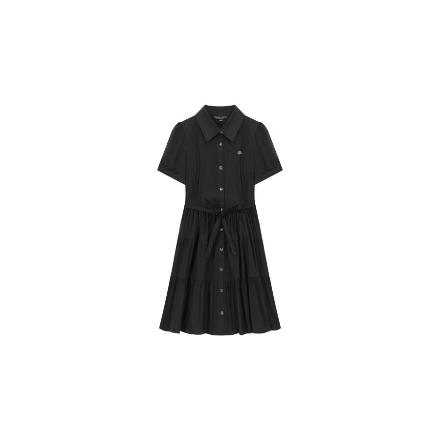 Teenie Weenie Short Sleeved Dress Women's Black