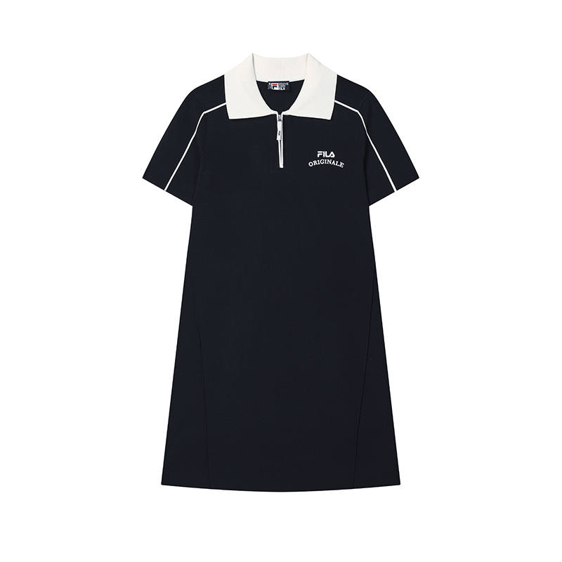 FILA ORIGINALE Short Sleeved Dress Women's Legend Blue