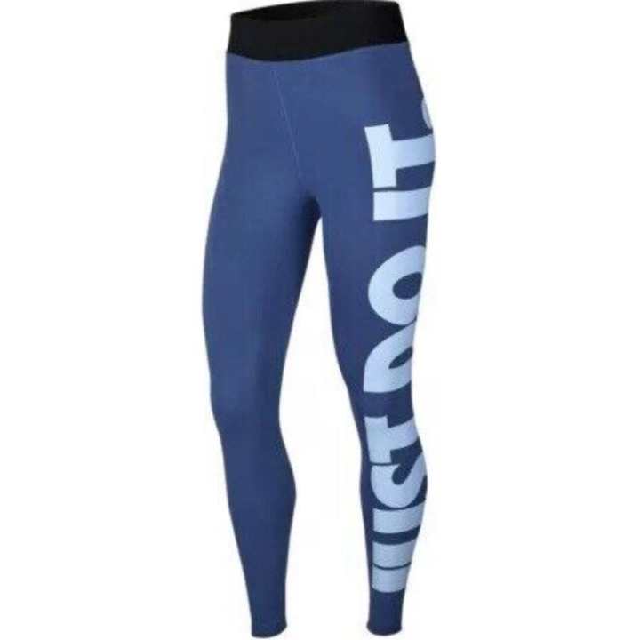 Nike Nike Leggings Women's Blue Moderate