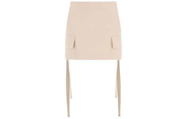 Sacai Casual Short Skirts Women's Light Umber