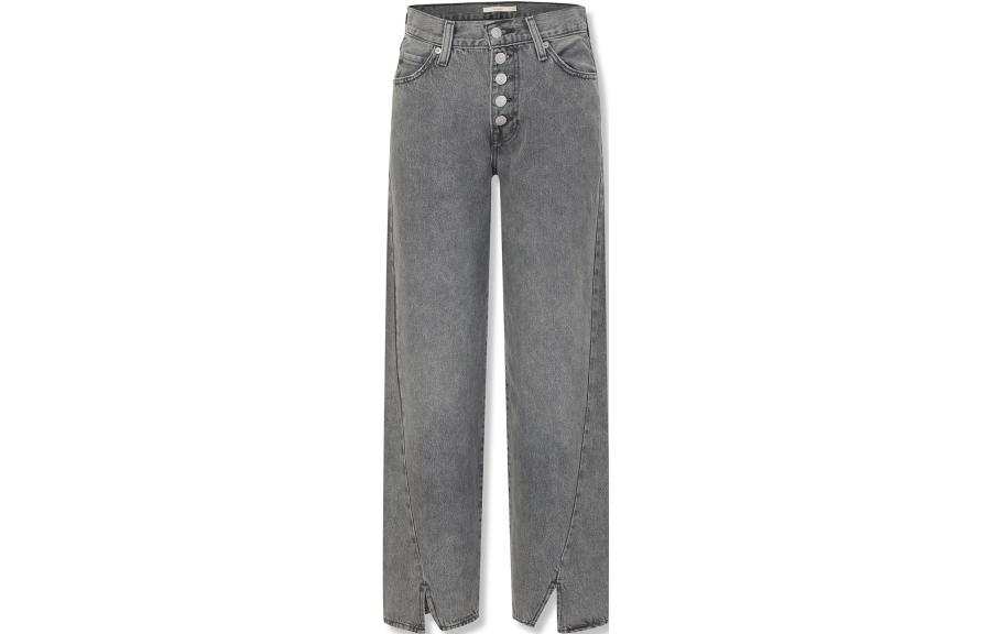 Levis Jeans Women's Gray Moderate Wide Leg Pants