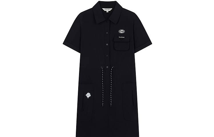 Teenie Weenie Short Sleeved Dress Women's Black