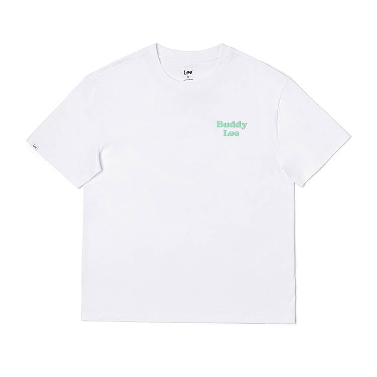 Lee T Shirts Women's White Crew Neck Moderate Other
