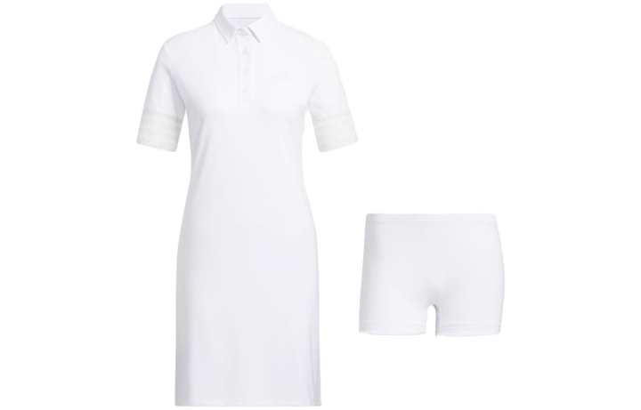 Adidas Adidas Short Sleeved Dress Women's White