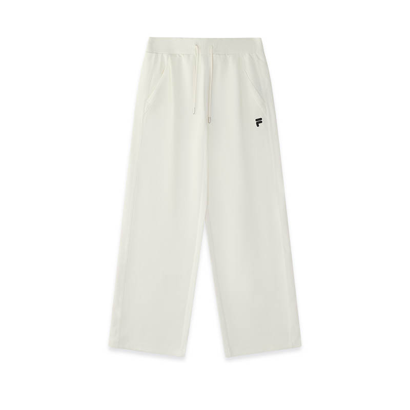 FILA FUSION Knitted Sweatpants Women's Cloud White