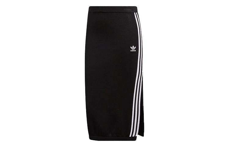 Adidas Originals Casual Long Skirt Women's Black