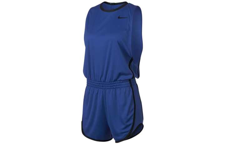 Nike Nike Casual Suits Women's Blue Crew Neck Moderate Short