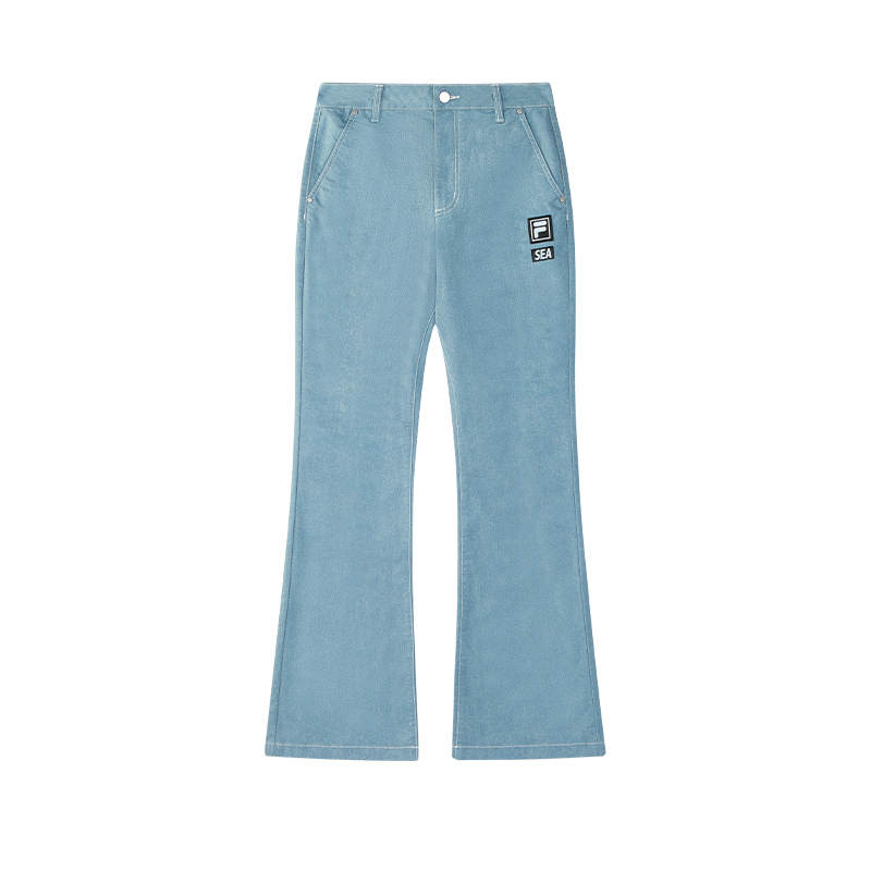 FILA FUSION Versatile Jeans Women's Relaxed Blue