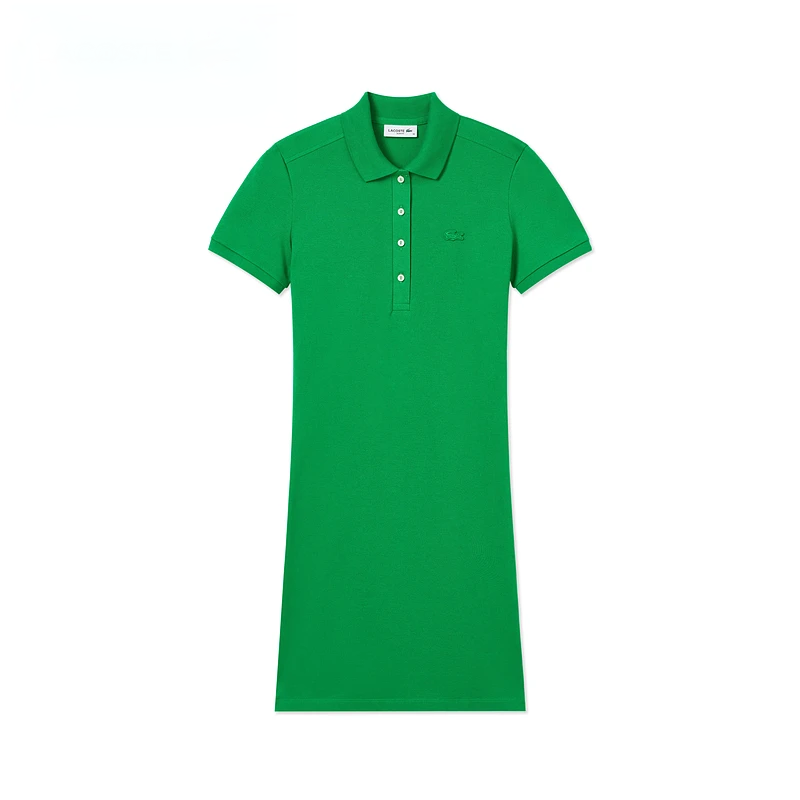 Lacoste short-sleeve polo mini dress