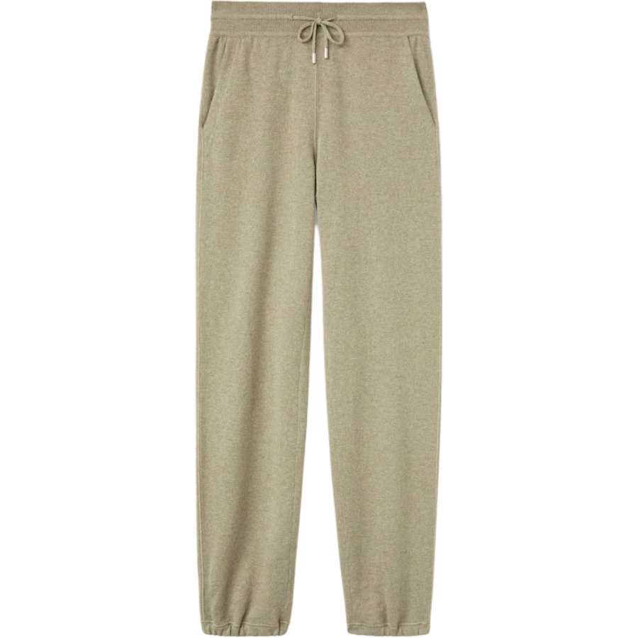 Loro Piana FW24 Knitted Sweatpants Women's Green