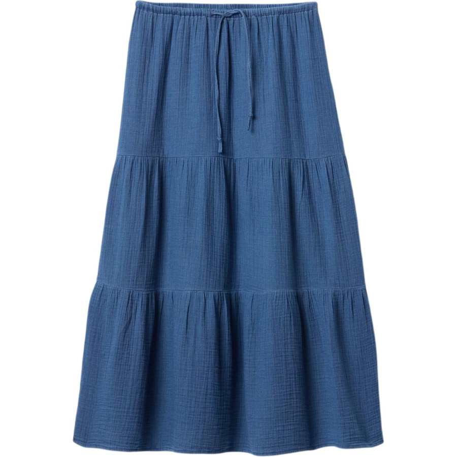 GAP SS25 Denim Long Skirt Women's Blue