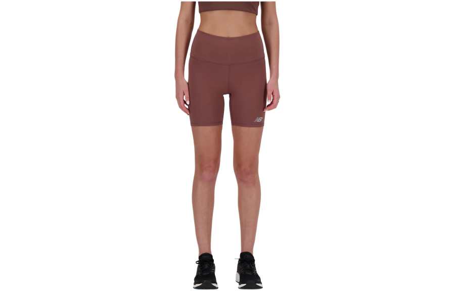 New Balance New Balance Harmony High Rise Short 6' Casual Shorts Women's Brick Red