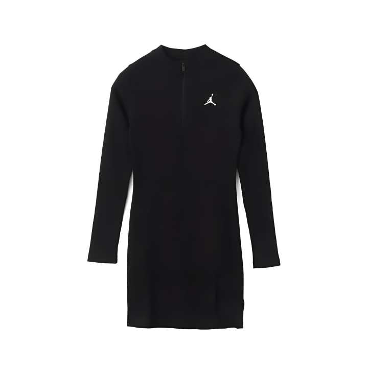 Jordan Jordan Women's 1/2-Zip Long-Sleeve Knit Dress