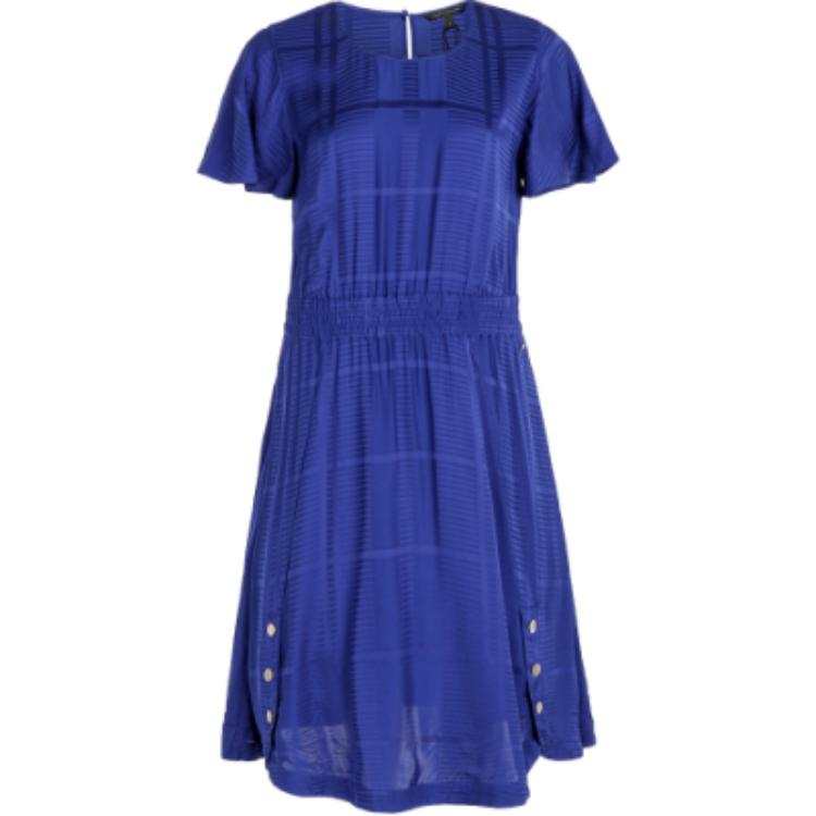 ARMANI EXCHANGE ARMANI EXCHANGEAE Short Sleeved Dress Women's Blue