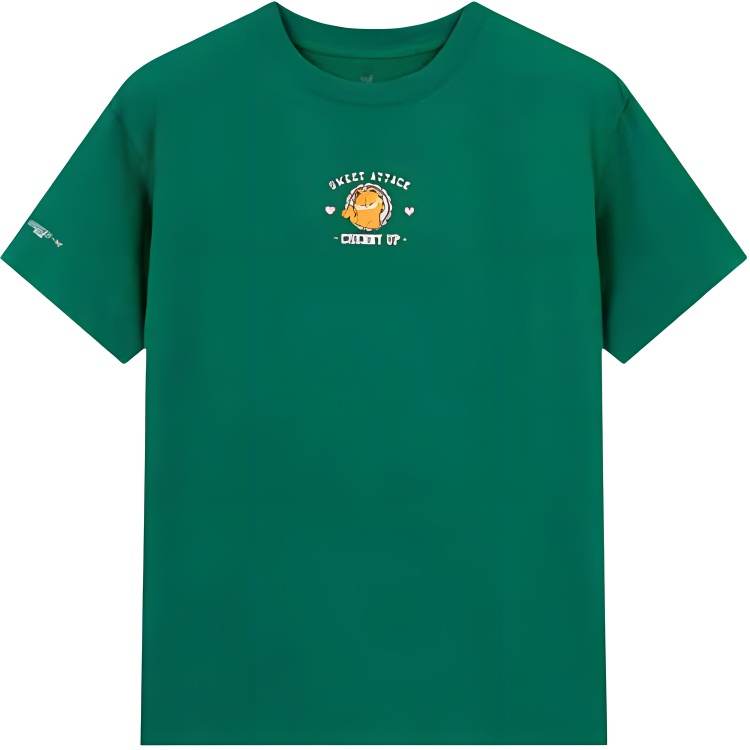 361° x JIAFEIMAO,LIANMINGKUAN Sports Life Collection T Shirt Women's Dark Snow Green