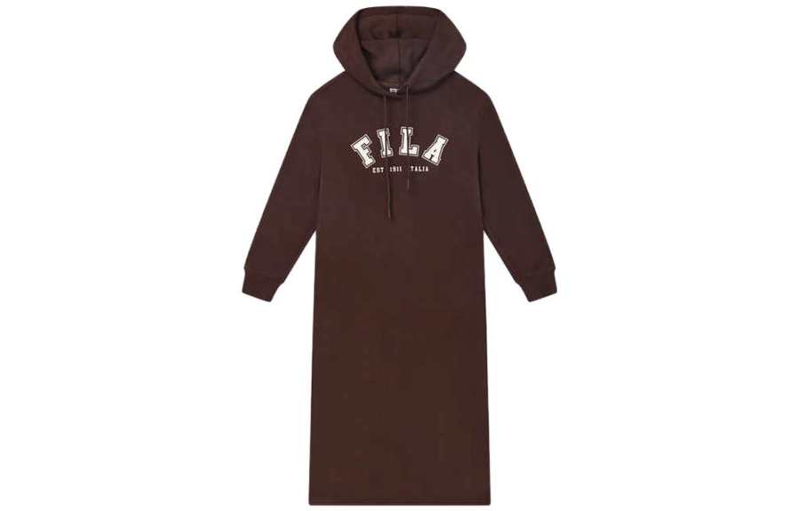 FILA Long Sleeved Dress Women's Brown