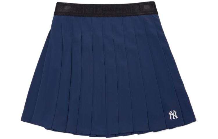 MLB New York Yankees Casual Short Skirts Women's Marine Blue