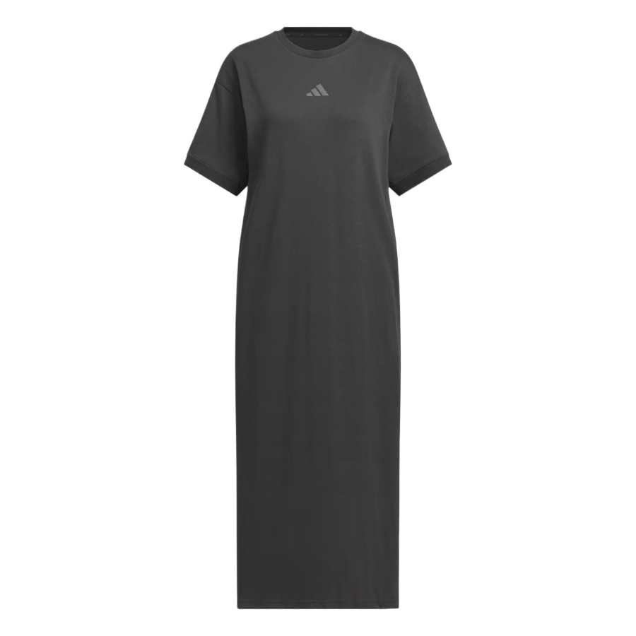 Adidas Adidas Word Short Sleeved Dress Women's Carbon Gray