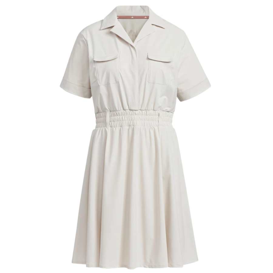 Adidas Adidas Beyond The Course Short Sleeved Dress Women's Aluminum Oxide