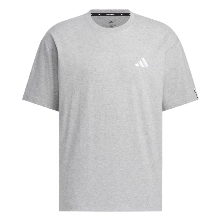 Adidas Adidas ESSENTIALS Plus T Shirt Men's Gray