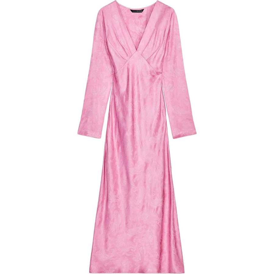 ZARA Long Sleeved Dress Women's Pink