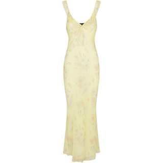Réalisation Par SS24 The Heidi Slip Dress Women's Zinnia Chrysanthemum Flower Sea