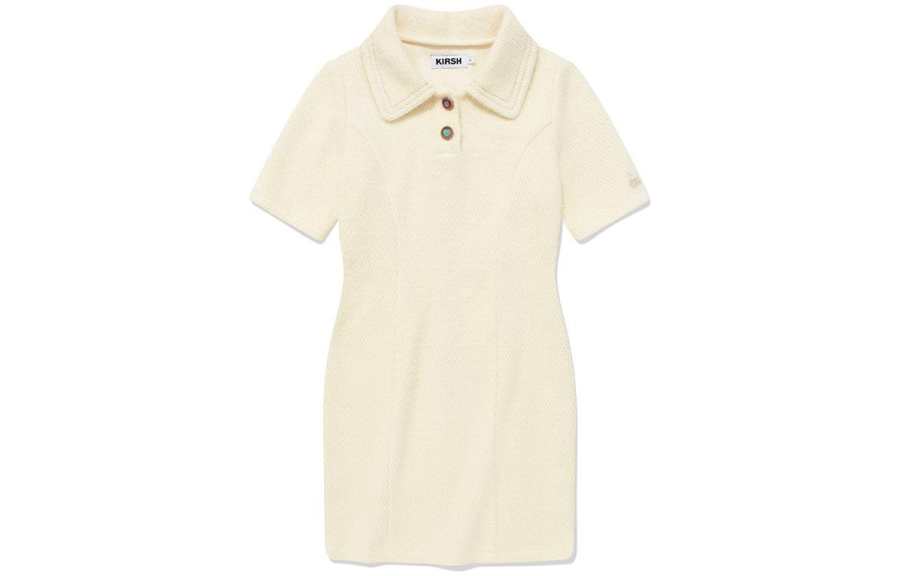 Kirsh Short Sleeved Dress Women's Ivory