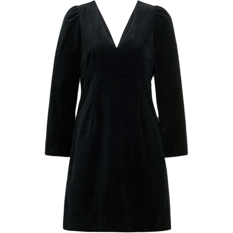 COACH FW24 Long Sleeved Dress Women's Black
