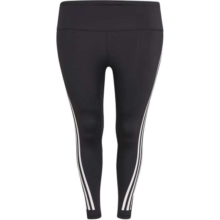 Adidas Adidas Free Shipping With AdiClub Optime TrainIcons 3 Stripes 7/8 Leggings Plus Size