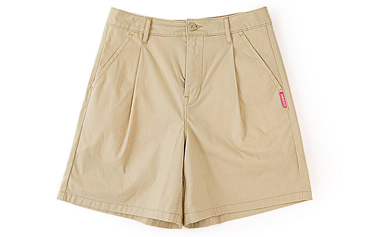 Lee Casual Shorts Women's Khaki Moderate