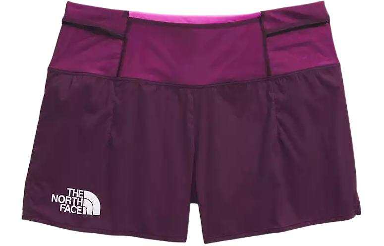 THE NORTH FACE Casual Shorts Women's Black Curry Purple/Purple Crocodile Leather