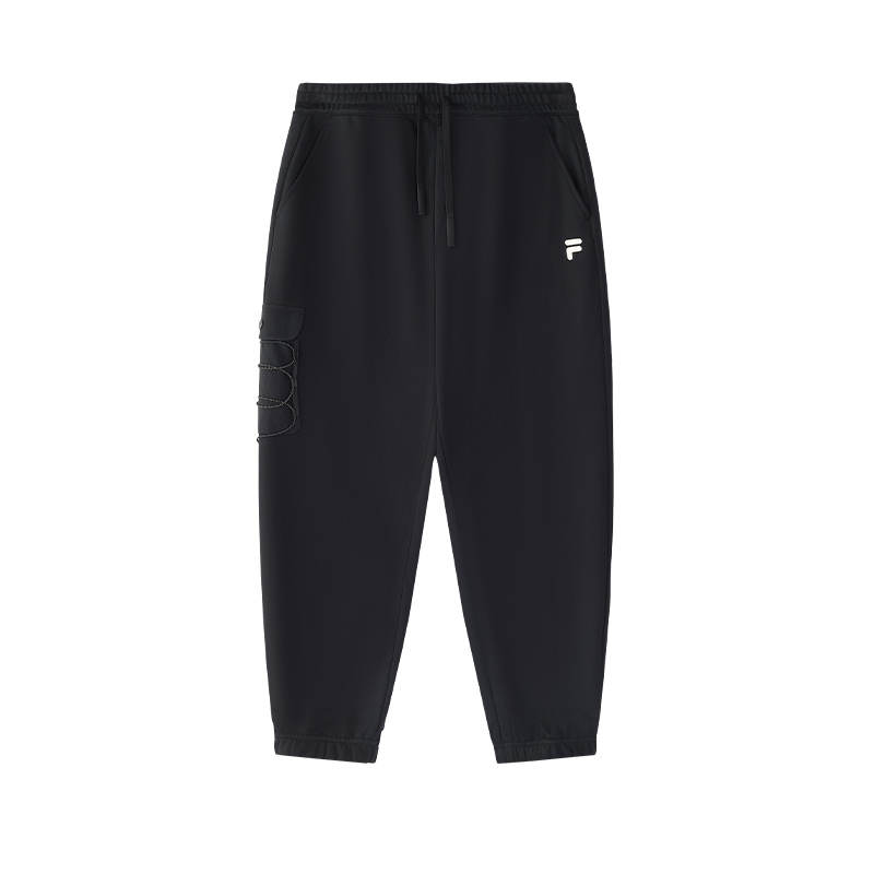 FILA FUSION Knitted Sweatpants Women's Jet Black