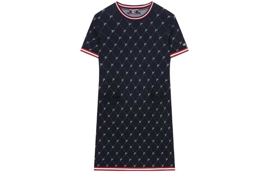 FILA Short Sleeved Dress Women's Legend Blue