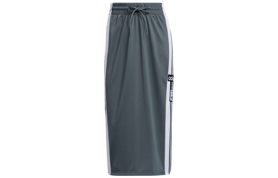 Adidas Originals Casual Long Skirt Women's Blue