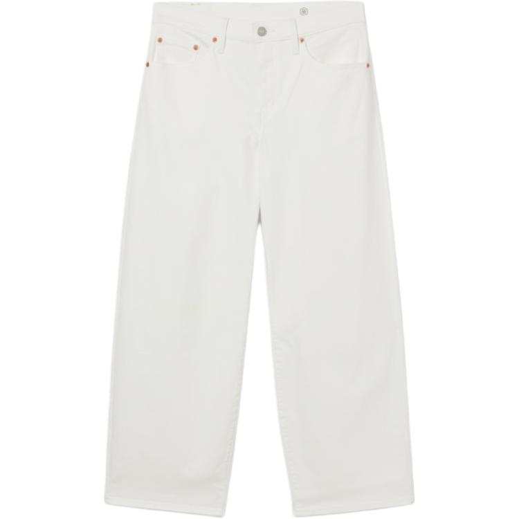Levis Levis Jeans Women's White Moderate Wide Leg Pants