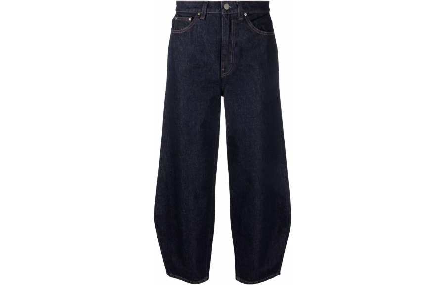TOTEME Tapered Cropped Jeans