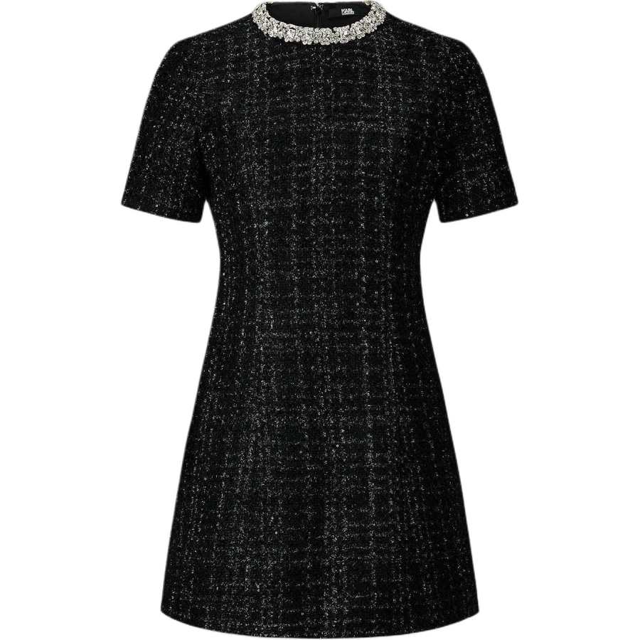 KARL LAGERFELD / Karl Lagerfeld Jeans Short Sleeved Dress Women's Black