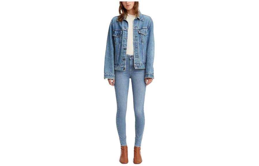 Levis Levis Jeans Women's Eclipse Star Light Washed Moderate Pencil Pants