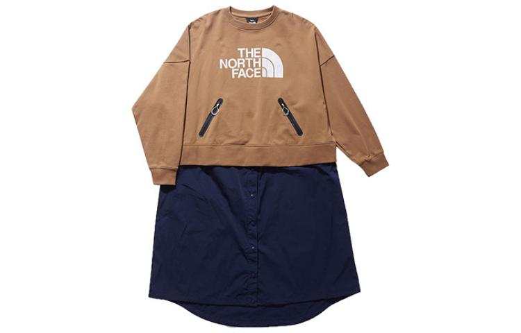 THE NORTH FACE x Urban Exploration Long Sleeved Dress Women's Brown