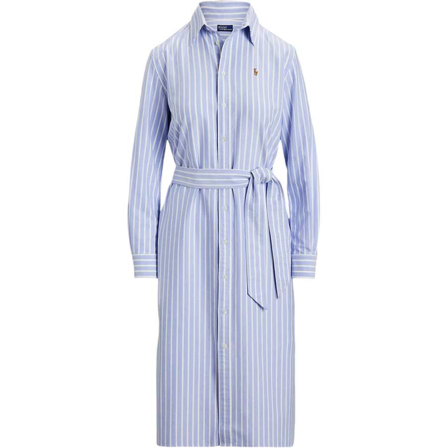 Polo Ralph Lauren striped cotton midi dress