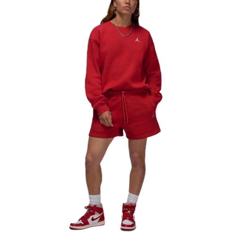 Jordan Jordan Brooklyn Fleece Shorts Casual Shorts Women's Red