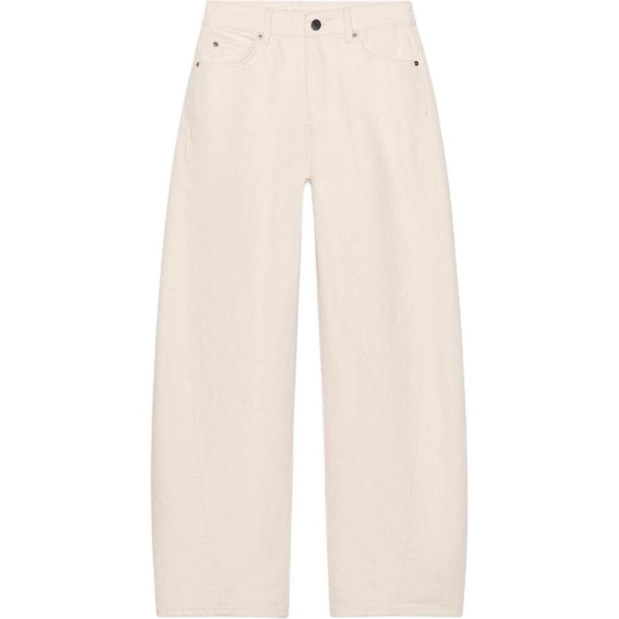 ZARA ZW Jeans Women's Raw White