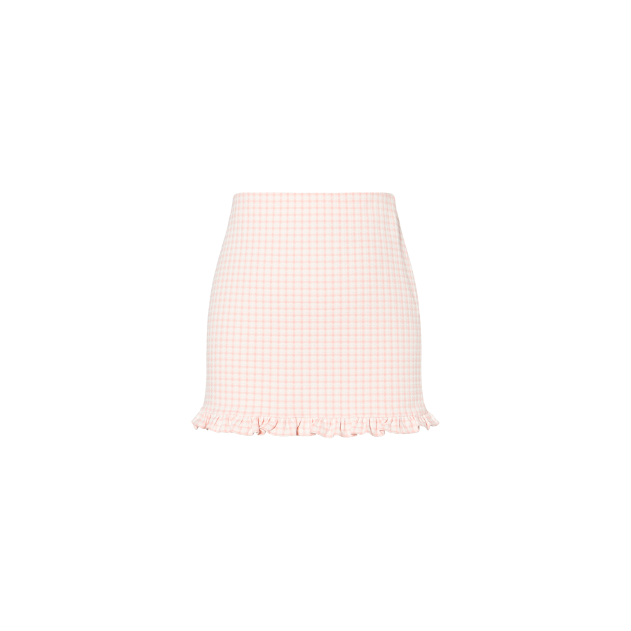 MIU MIU SS22 Casual Short Skirts Women's Pink