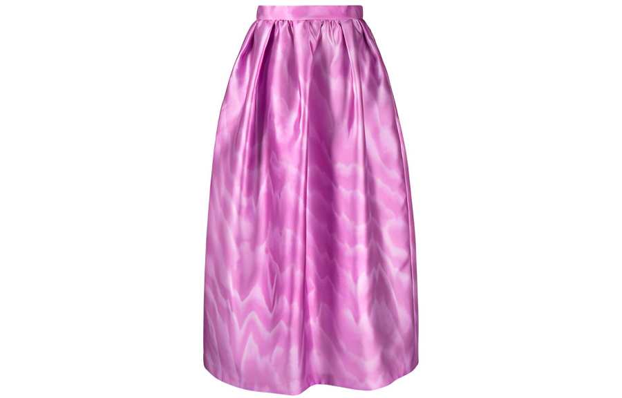 MSGM MSGM Casual Long Skirts Women's Purple Moderate Long A Line Skirt
