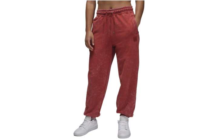 Jordan Jordan Flight Fleece Knitted Sweatpants Women's Sand Dune Red