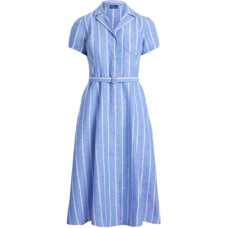 Polo Ralph Lauren Short Sleeved Dress Women's Multicolor
