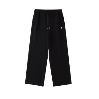 FILA FUSION Knitted Sweatpants Women's Jet Black