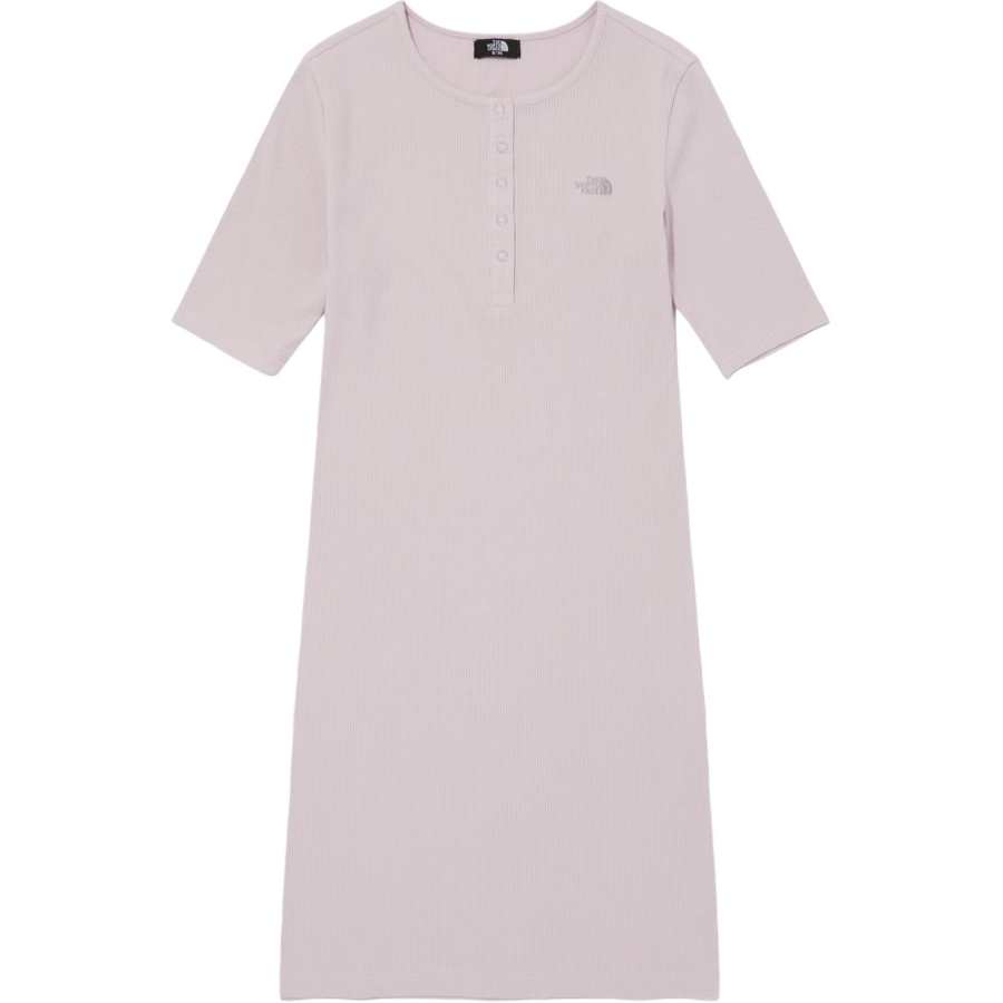 THE NORTH FACE Short Sleeved Dress Women's Light Pink