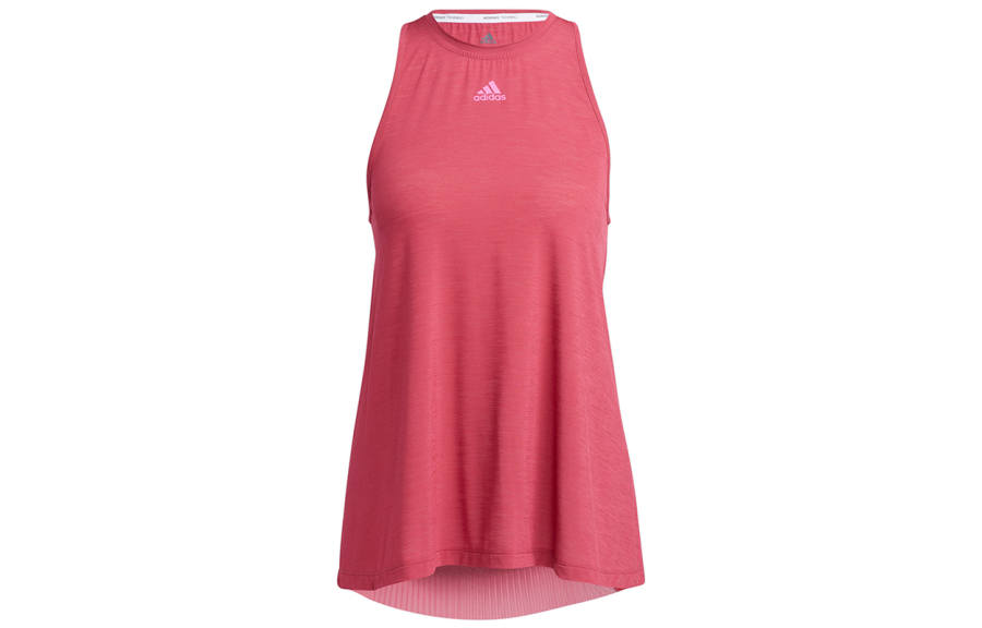 Adidas Adidas Sleeveless Sports Shirts Women's Pink Other